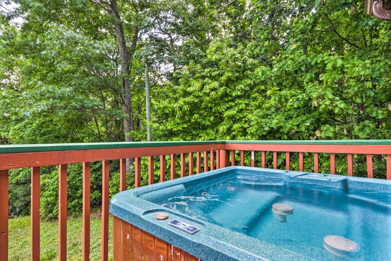 Gatlinburg Chalet Hot Tub, Sauna And Mountain View Exteriér fotografie
